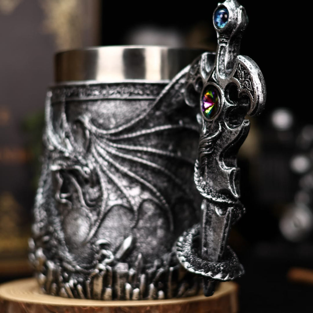 WorldNorse Norse Dragon Sword Mug💋