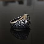Saint George Amulet Stainless Steel Ring