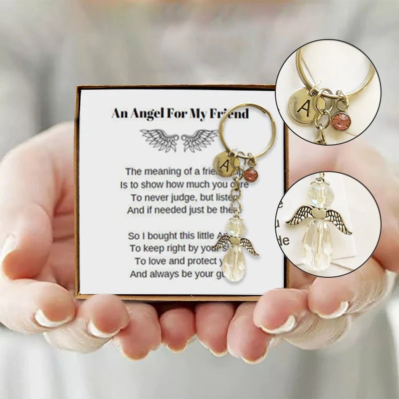 Guardian Angel Keychain - Best Friend Gift🎁