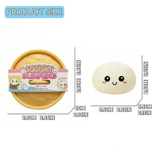 (🎁Last Day 49% OFF)✨Expressive Big Dumpling Squishy Blind Box