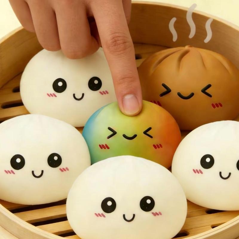 (🎁Last Day 49% OFF)✨Expressive Big Dumpling Squishy Blind Box