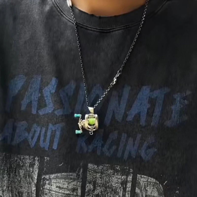 🎁Hot Sale 49% OFF🎣 Mini Fishing Reel Necklace · Take Your Passion Everywhere 🎣
