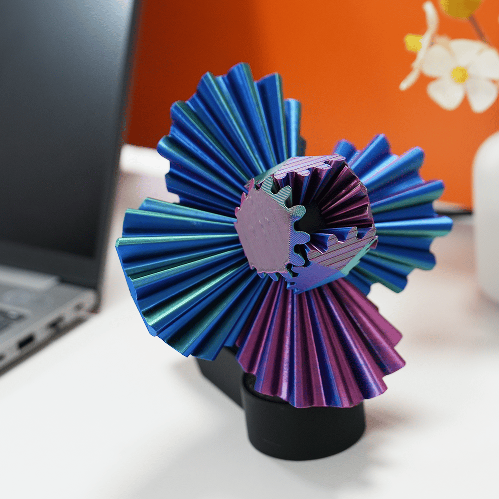 🔥3D Printed Electric Rotating Gear Ball💋