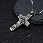 Good Shepherd · Stainless Steel Cross Necklace
