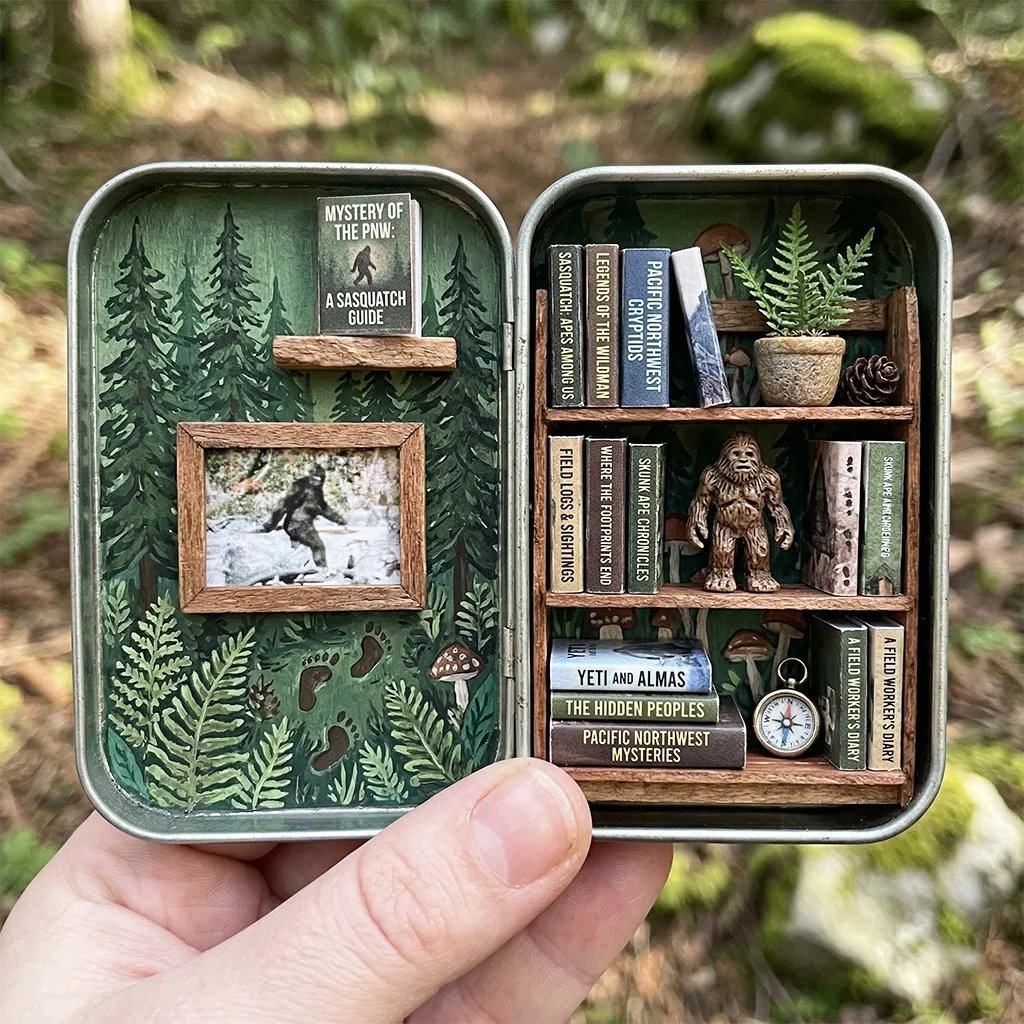 ❤️🗽USA 250th Anniversary Pocket Diorama Tin