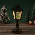 🏆🎄Christmas Snow Night Light with Music Luminous Decoration Lamp