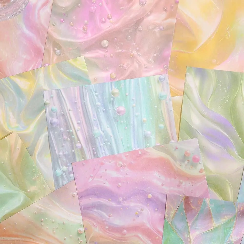 🎁Last Day 49% OFF-🌺160-sheet pearlescent scrapbook paper