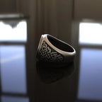 Saint George Amulet Stainless Steel Ring