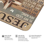 🔥Last Day 50% OFF - ✝️Jesus Is My God King Everything – Vintage Tin Sign Religious Metal Wall Art