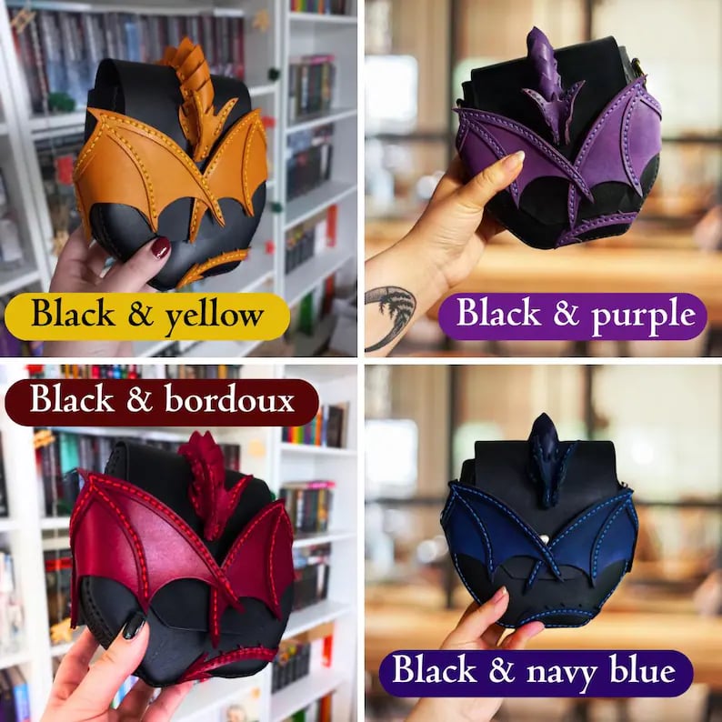 🔥Last Day Sale 49% OFF - 🐉Dragon Embrace shoulder bag natural leather💋