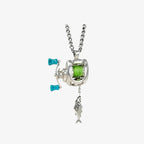 🎁Hot Sale 49% OFF🎣 Mini Fishing Reel Necklace · Take Your Passion Everywhere 🎣