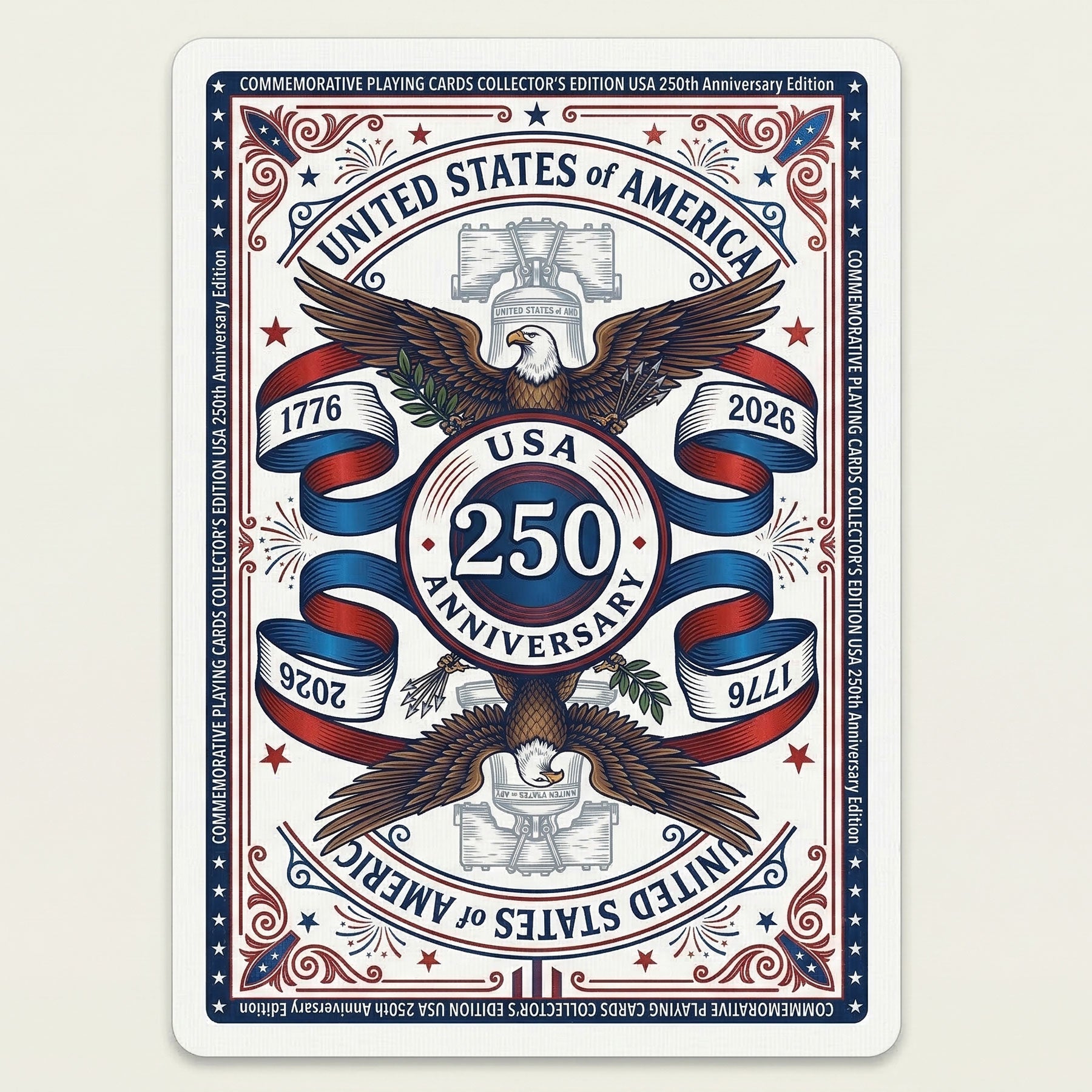 🦅🃏USA 250th Anniversary Commemorative Playing Cards