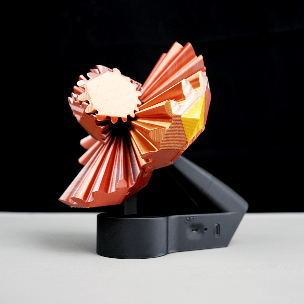 🔥3D Printed Electric Rotating Gear Ball💋