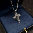 Good Shepherd · Stainless Steel Cross Necklace