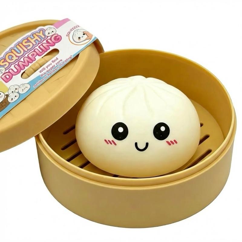 (🎁Last Day 49% OFF)✨Expressive Big Dumpling Squishy Blind Box