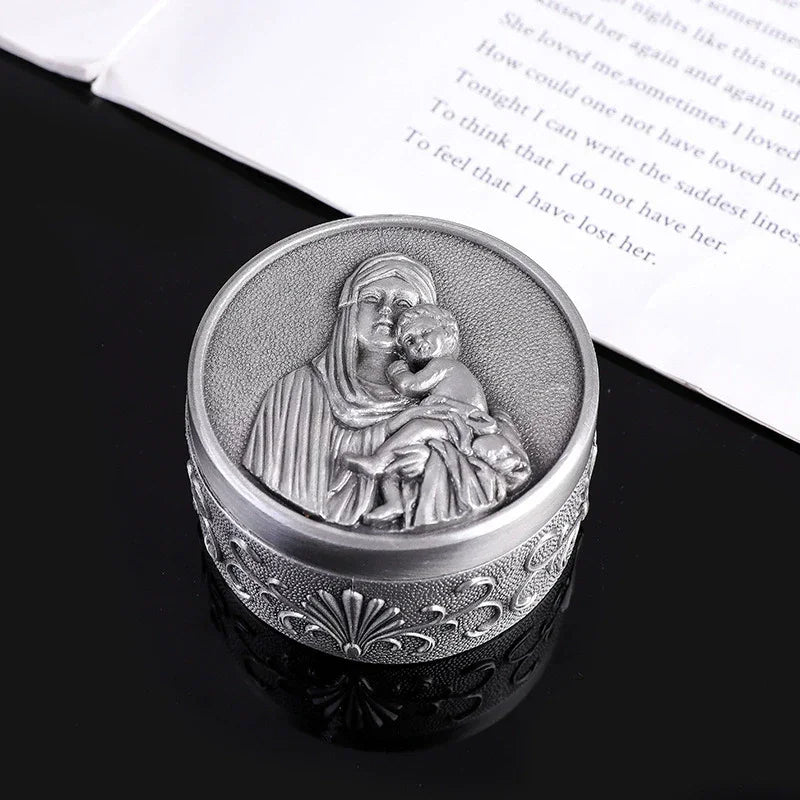 A Sacred Vessel: The Madonna and Child Jewelry Box · A Sanctuary for Your Faith & Treasures