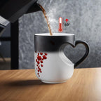 Heart-shaped Color-changing Ceramic Mug💋
