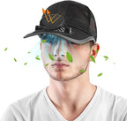 🔥Solar Rechargeable Peak Cap🧢-2026 New Ultralight Solar Fan Sun Hat 🌞