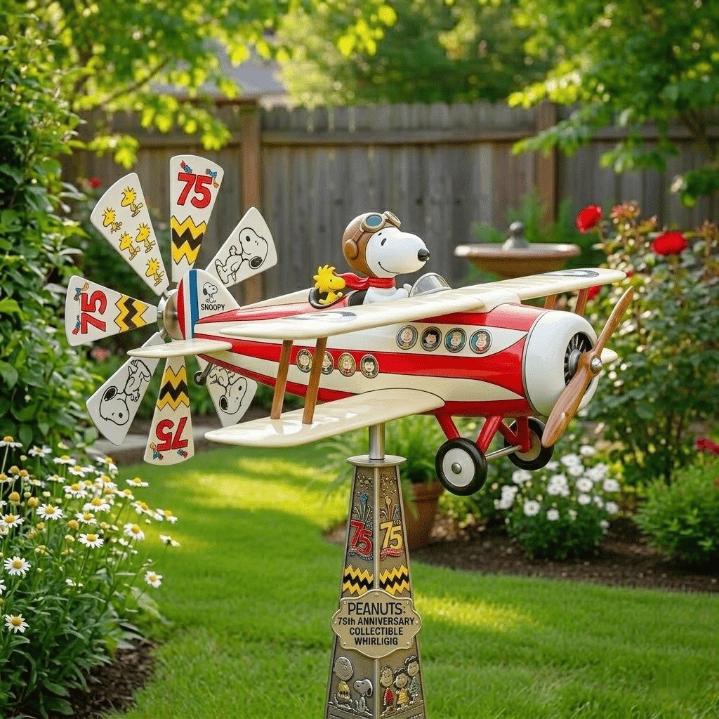 🔥🔥New Year 50% Off--The Flying Ace 75th Anniversary Commemorative Garden Wind Spinner