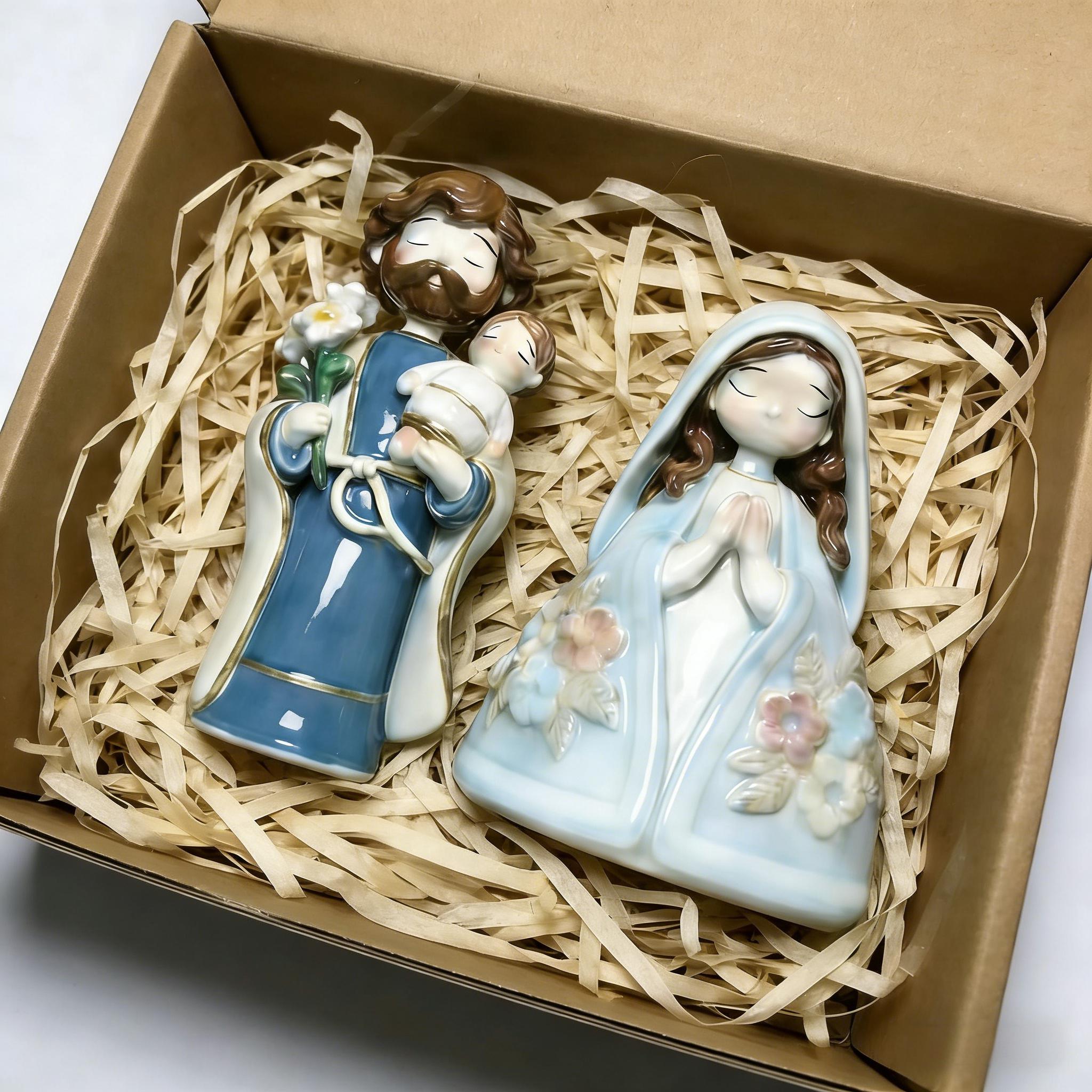 🎁💖Holy Family Figurine Decor💋