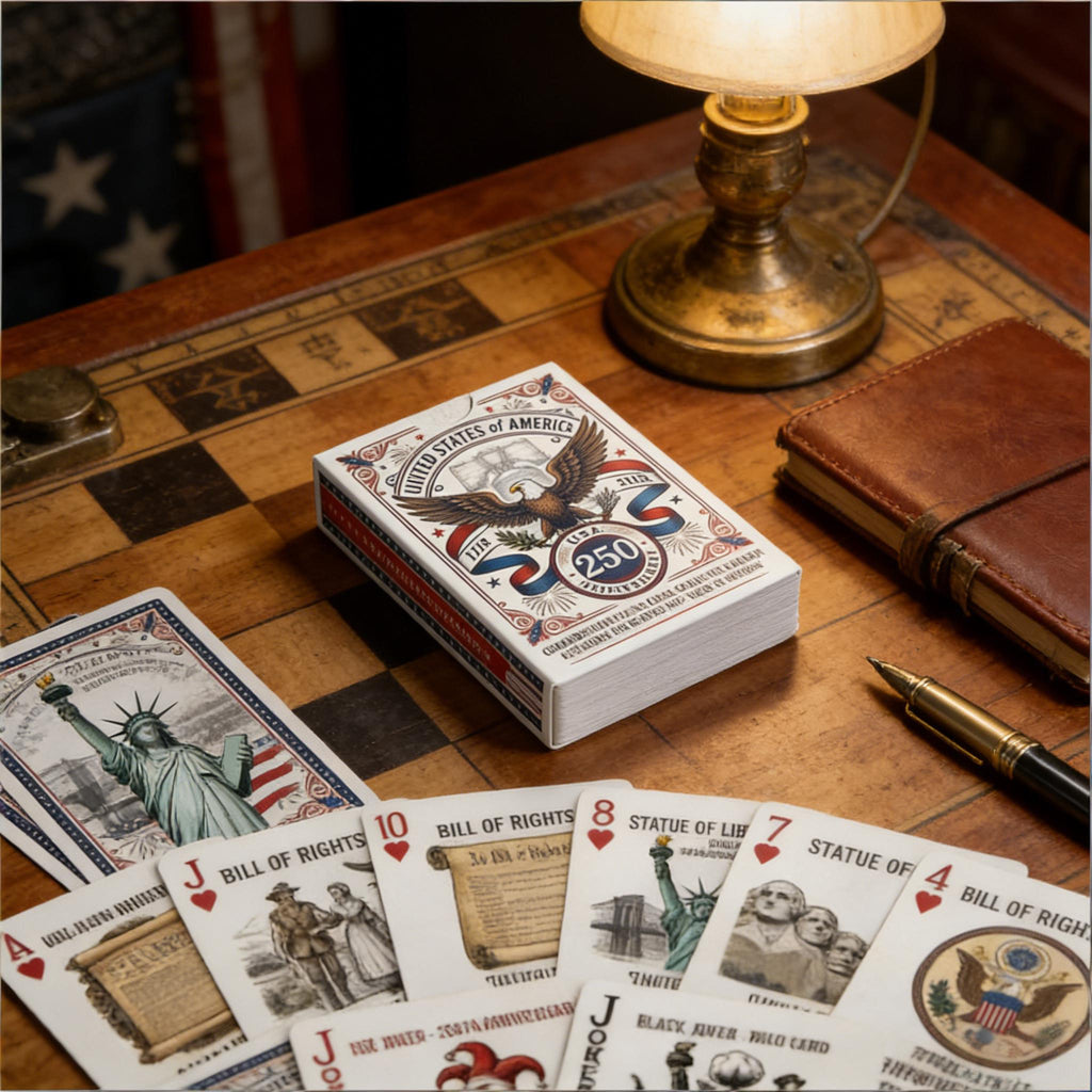 🦅🃏USA 250th Anniversary Commemorative Playing Cards