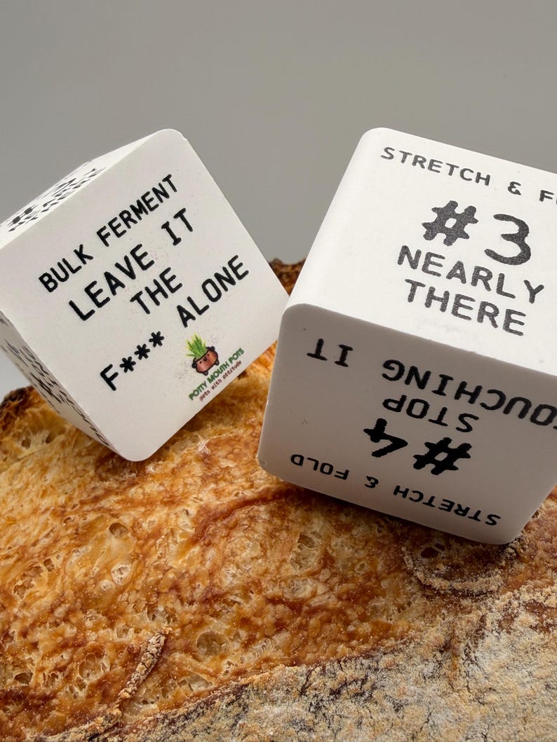 Sourdough Baking Cubes – Funny Dough Stage Trackers 🥖