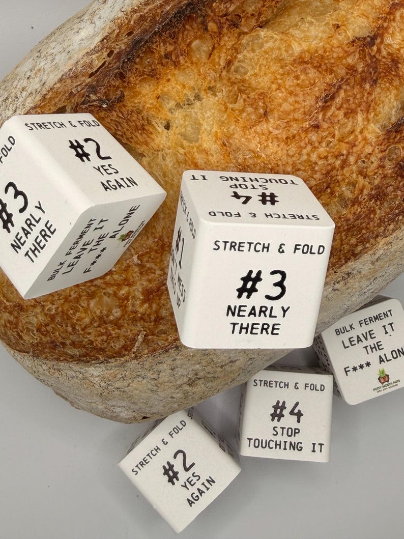 Sourdough Baking Cubes – Funny Dough Stage Trackers 🥖