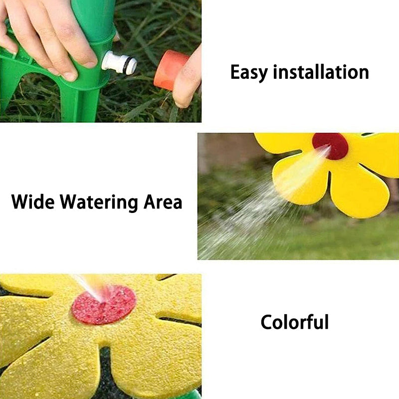 🔥Hot Sale 49% OFF🌻Funny Dancing Flower Yard Lawn Sprinkler✨