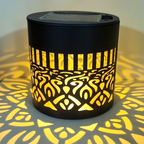 Solar-Powered Mandala Projector Light